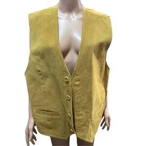 Vintage Men’s Leather Vest L